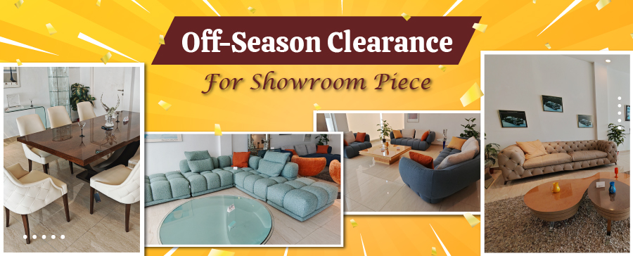 Off-Season Showroom Clearance